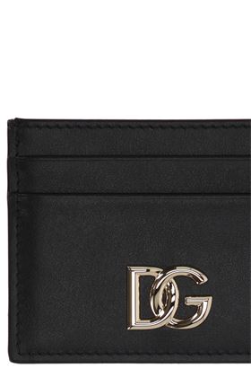 Portacarte con placca con logo Dolce & Gabbana | BI0330AW57680999